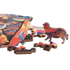 Nessally Wise Owl's Wisdom - Wooden Jigsaw Puzzle