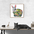 Bunny Hollow | 1000-Piece Wooden Jigsaw Puzzle