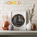 Autumn Witch Wooden Jigsaw Puzzle