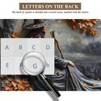 Autumn Witch Wooden Jigsaw Puzzle