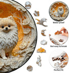 Puppy Wooden Jigsaw Puzzle