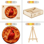 Cardinal Wooden Jigsaw Puzzle