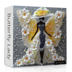 Butterfly Lady Wooden Jigsaw Puzzles 1000 Pieces