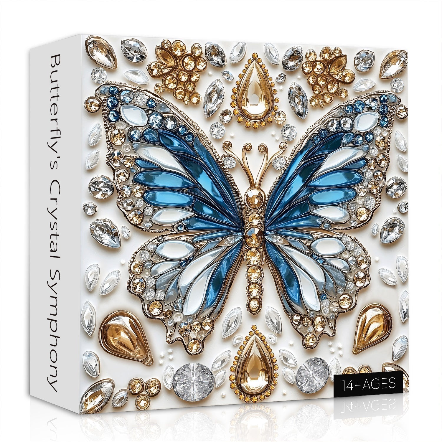 Butterfly's Crystal Symphony Wooden Jigsaw Puzzle 1000 Pieces