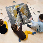 Butterfly Lady Wooden Jigsaw Puzzles 1000 Pieces