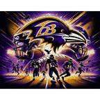 Baltimore Ravens NFL | 1000-Piece Wooden Jigsaw Puzzle