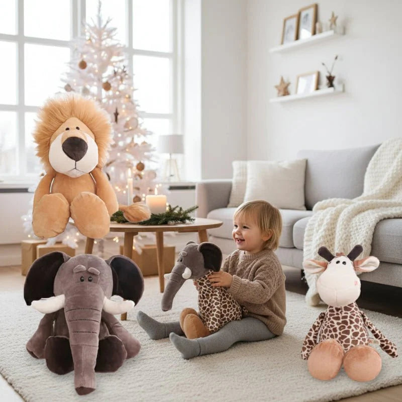 ZOOFII – Soft jungle plush toys for children with lion
