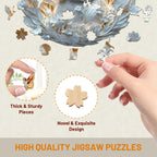 🐇3D Bunny Wooden Jigsaw Puzzle