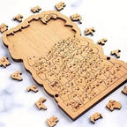 One Hundred Cats Shaped Tray Wooden Jigsaw Puzzle
